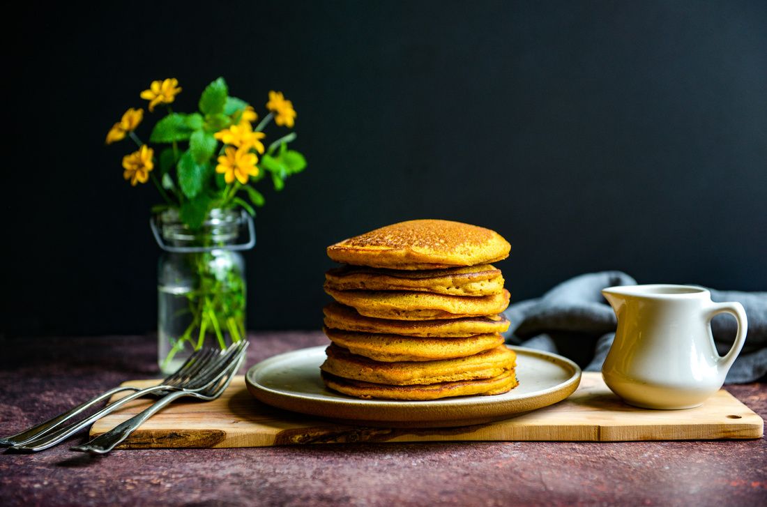 GLUTEN-FREE NUT-FREE PUMPKIN PANCAKES-2
